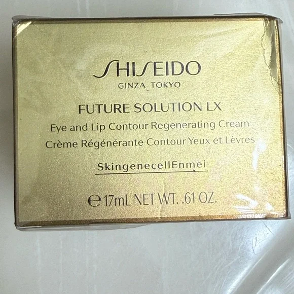 Shiseido Future Solution LX Eye and Lip Contour Regenerating Cream NIB Full size